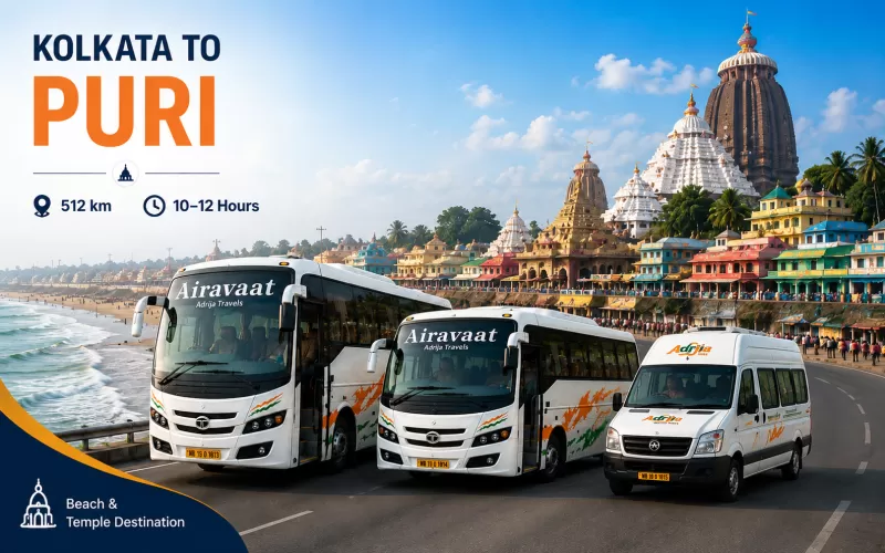 Kolkata to Puri